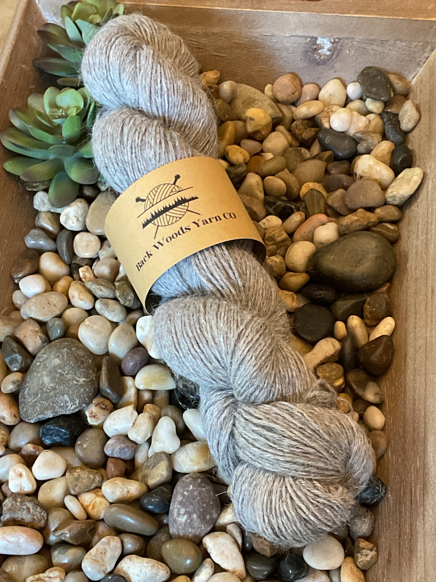 Fingering 100% Natural grey llama 437 yards