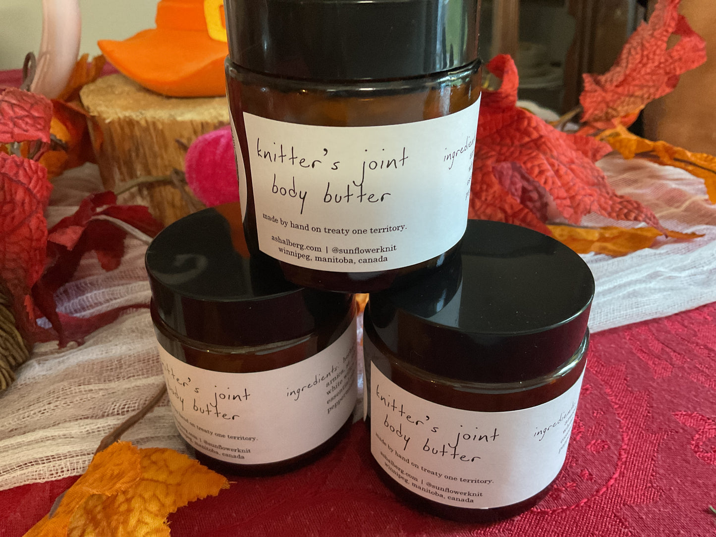 Knitter’s Joint body butter