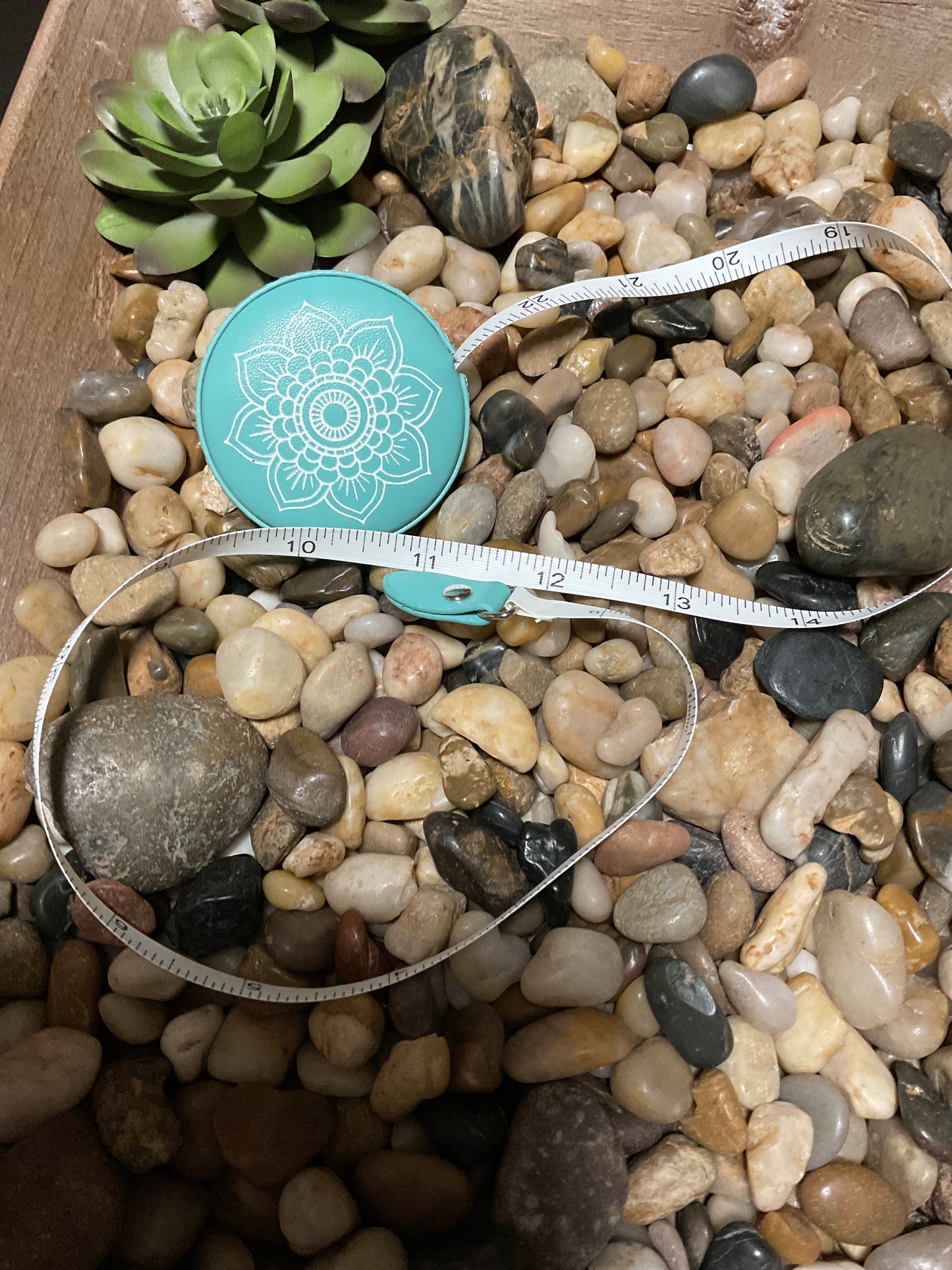 Knitter's Pride - Mindful - Teal Retractable Tape Measure
