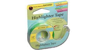 Highlighter tape